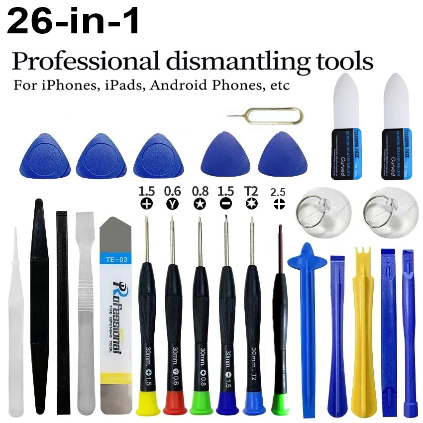 Electronics Repair Training - 26 in 1 휴대폰 수리 도구