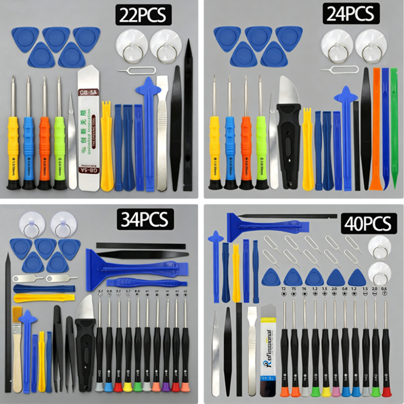 Electronics Repair Training - 다기능 수리 키트 22/24/34/40개 세트 게임