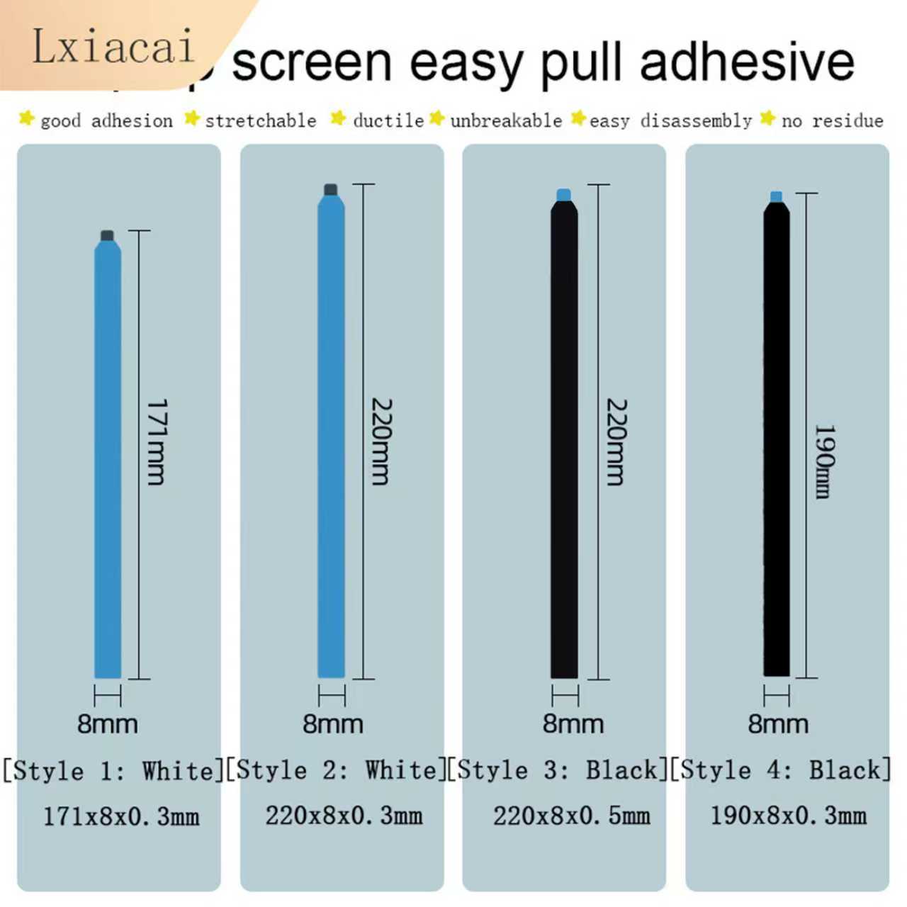Electronics Repair Tape - 양면 접착 LCD 테이프 디스플레이 어셈블리,