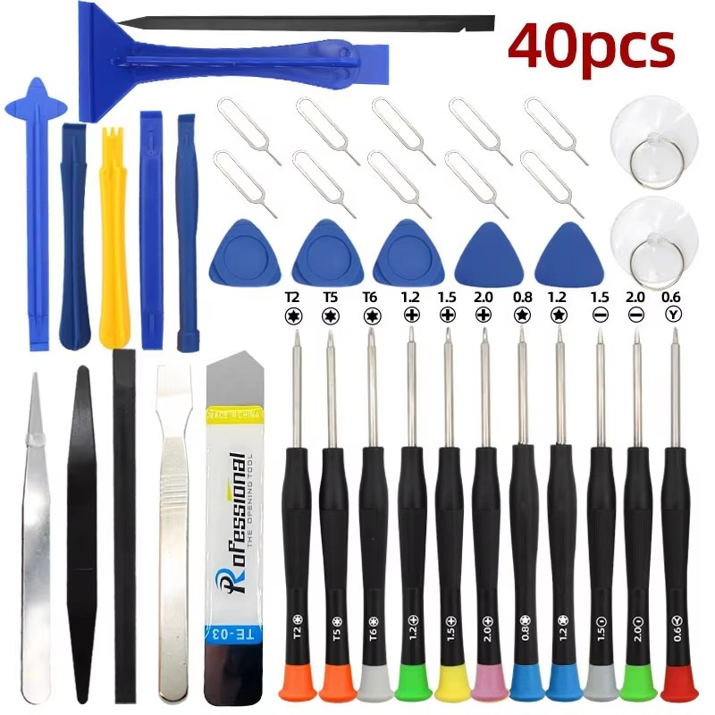 Electronics Repair Training - 40/42 in 1 휴대폰 수리 도구