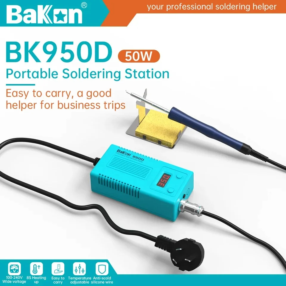 바콘 BK950D 납땜 스테이션 에스테시온 T12 온도 - Electronics Repair Training 리뷰 및 가격